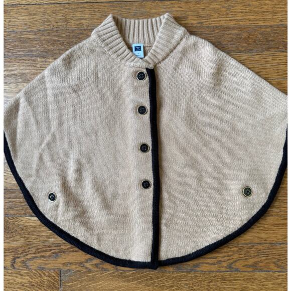 Janie and Jack Other - Janie and Jack Girls' Tan Shawl Sweater Size 3